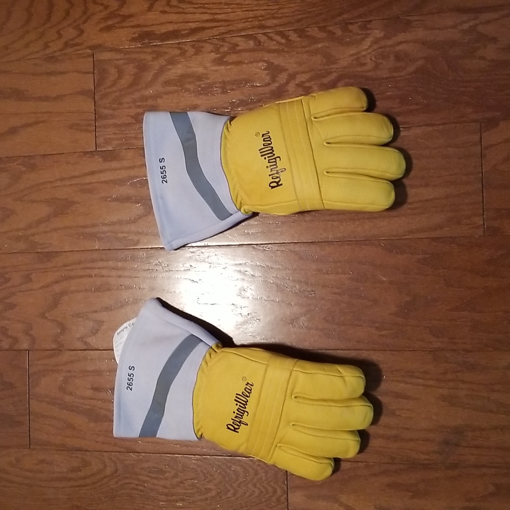 🔥NEW! REFRIGIWEAR Insulated Water Resistant Cowhide Leather Glove Sz Small NWT